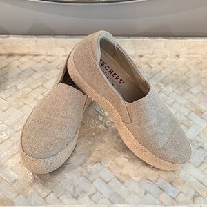 Skechers Tan Slip-On Shoes